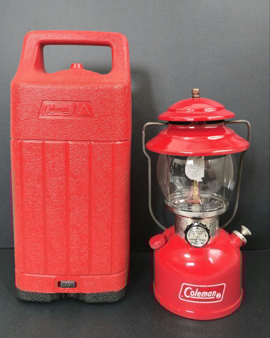 コールマン 200A ランタン 1977年3月 専用ケース1988年4月 - メルカリ