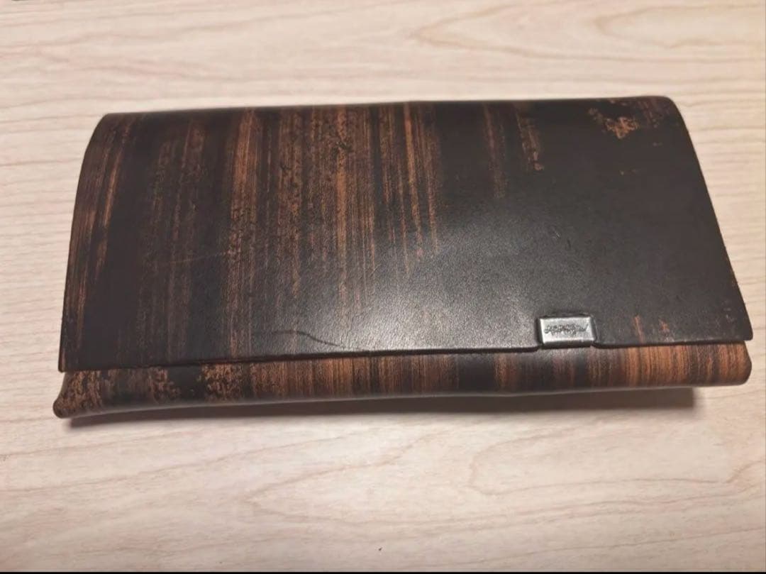 所作　ロングウォレット　等伯 楽天市場】【スーパーSALE40%OFF】(褪色あり) 所作 ロングウォレット