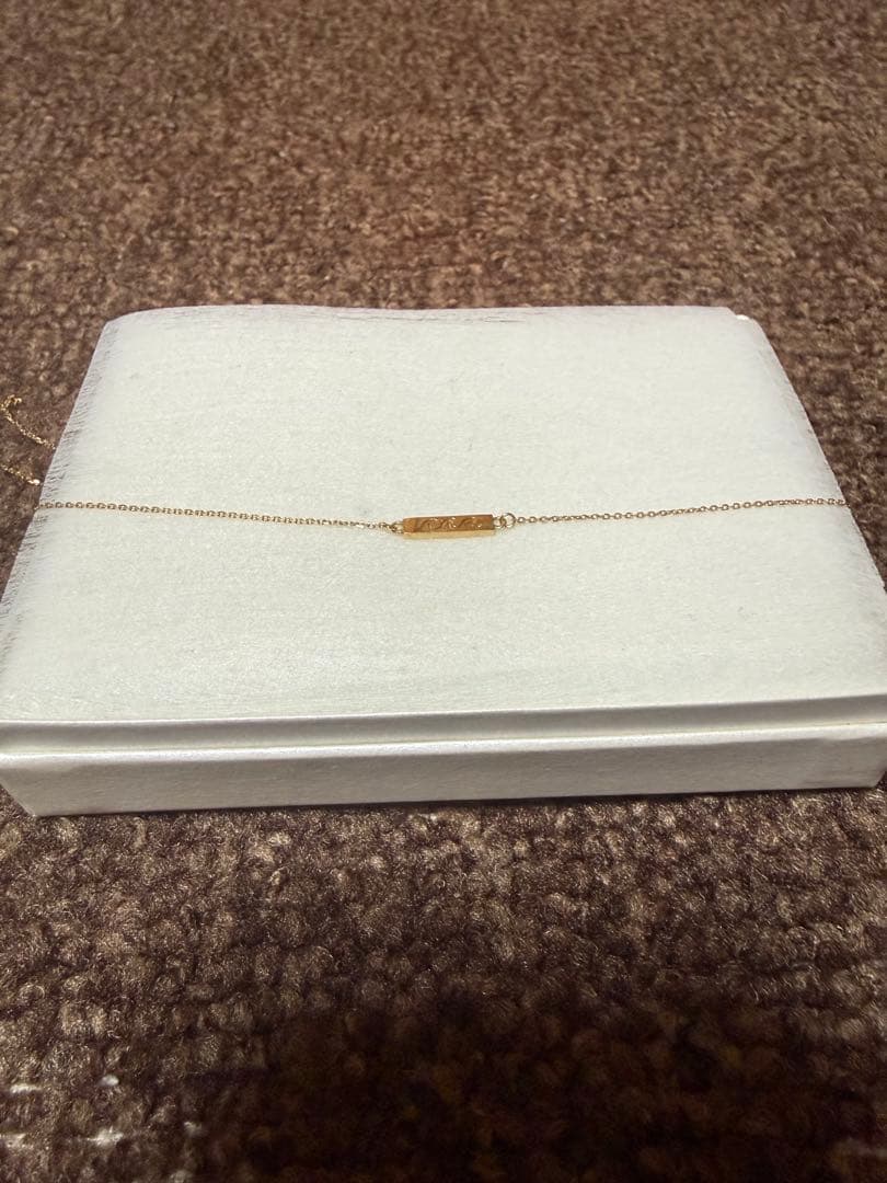 リルーム　ウェーブネックレス10k