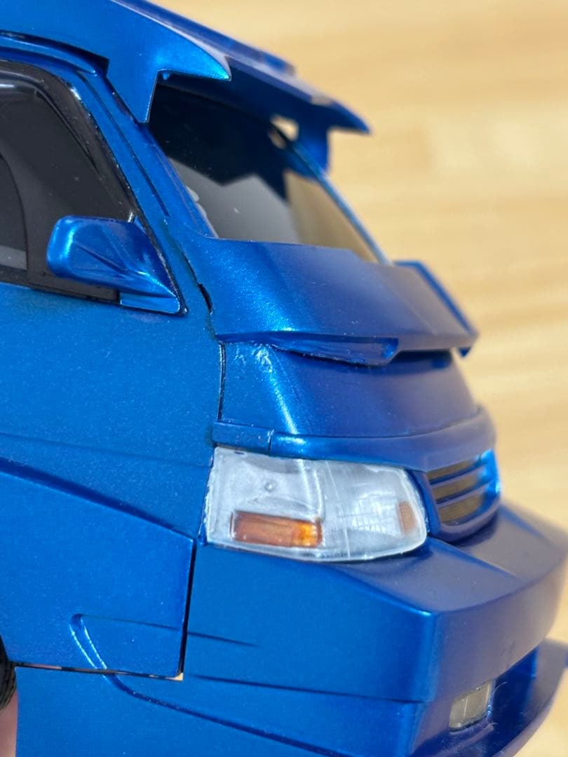 ☆*！様 アオシマ1/24ハイエースバニングカーゼルダ - メルカリ