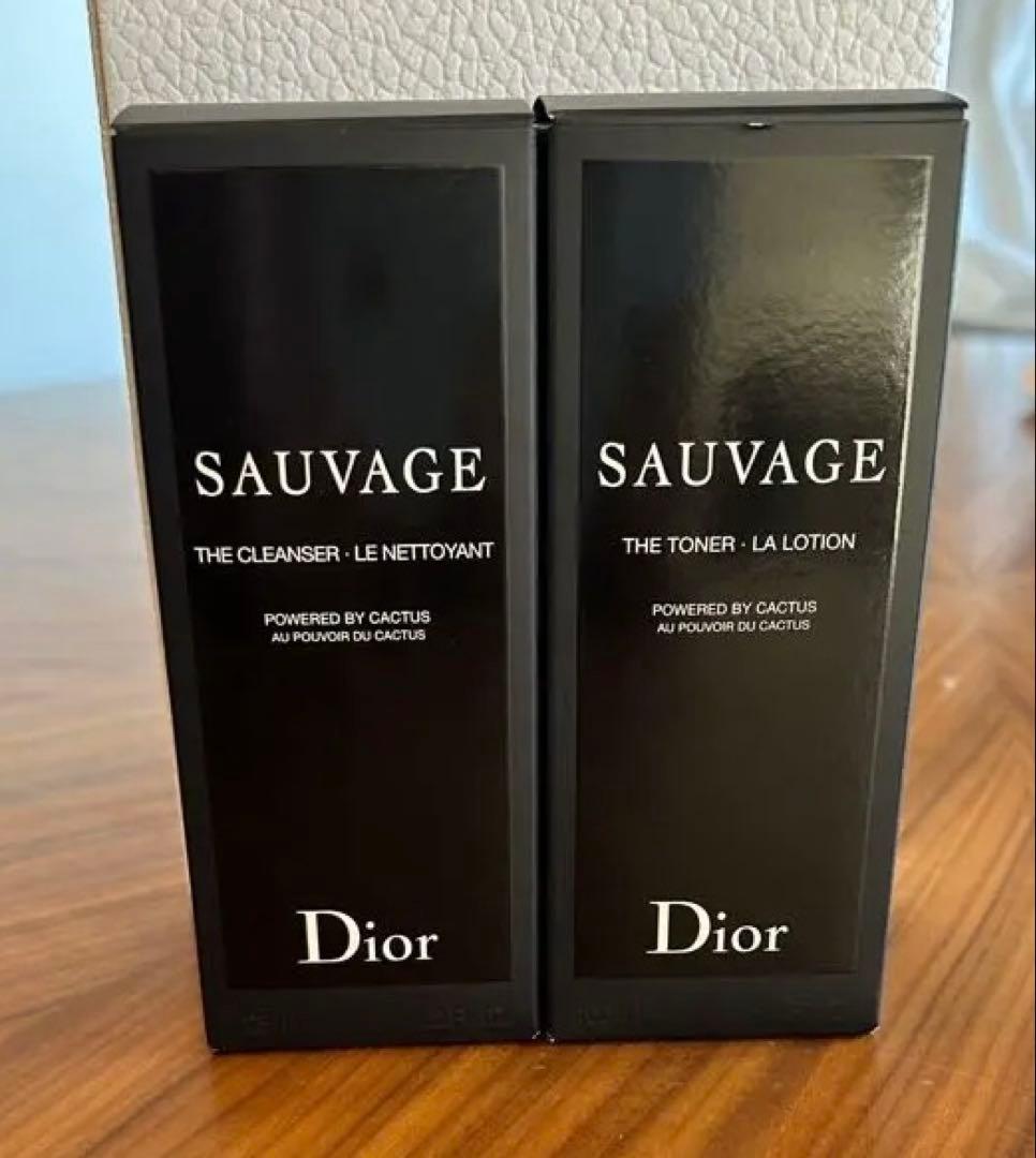 Dior Sauvage クレンザー125ml & ローション100ml ディオール / ソヴァージュ クレンザー 125mlの公式商品情報｜美容