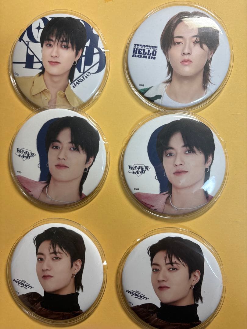 TREASURE ハルト 缶バッジセット - メルカリ