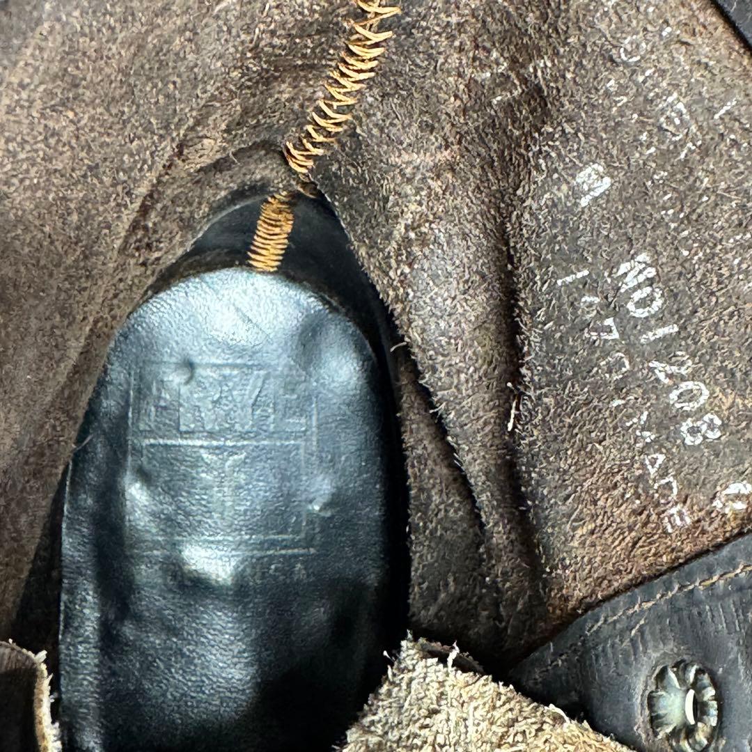 希少・USA製】FRYE フライ ロガーブーツ 6M（24cm）ビブラムソール