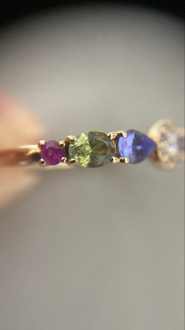 パーセルジュエリー リング サンクルール K10 - メルカリ