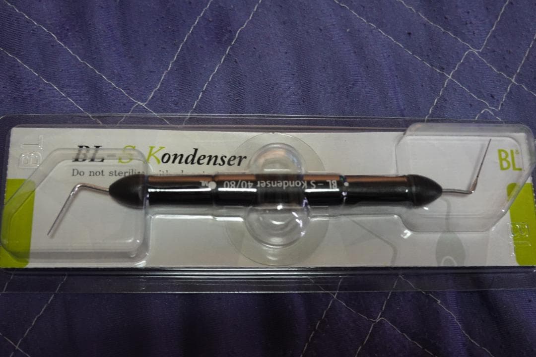 歯科用器具 BL-S Kondenser① 40/80 3本➁35/70 3本