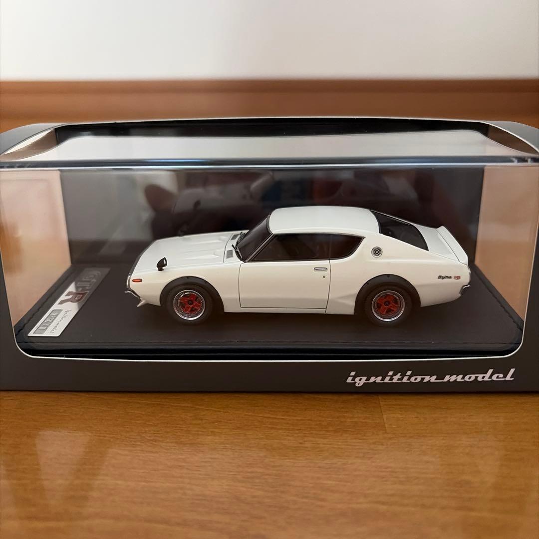 イグニッションモデル 0072 スカイライン 2000 GT-R 白