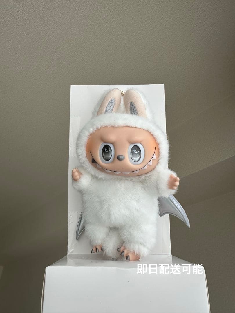 大人気Labubu ZIMOMO ラブブ Angel ホワイト ドラゴン ジモモ