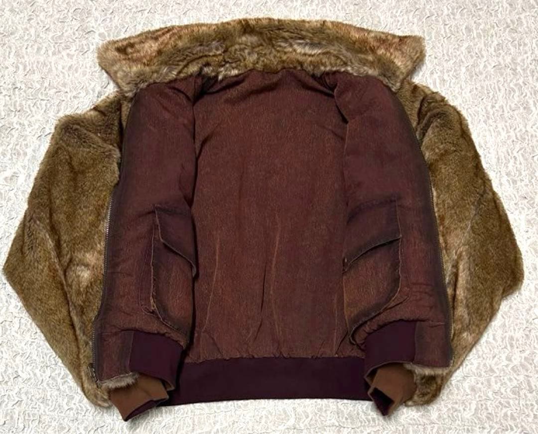 極美品】BALLSY BROTHERS リバーシブルファーフライトジャケット