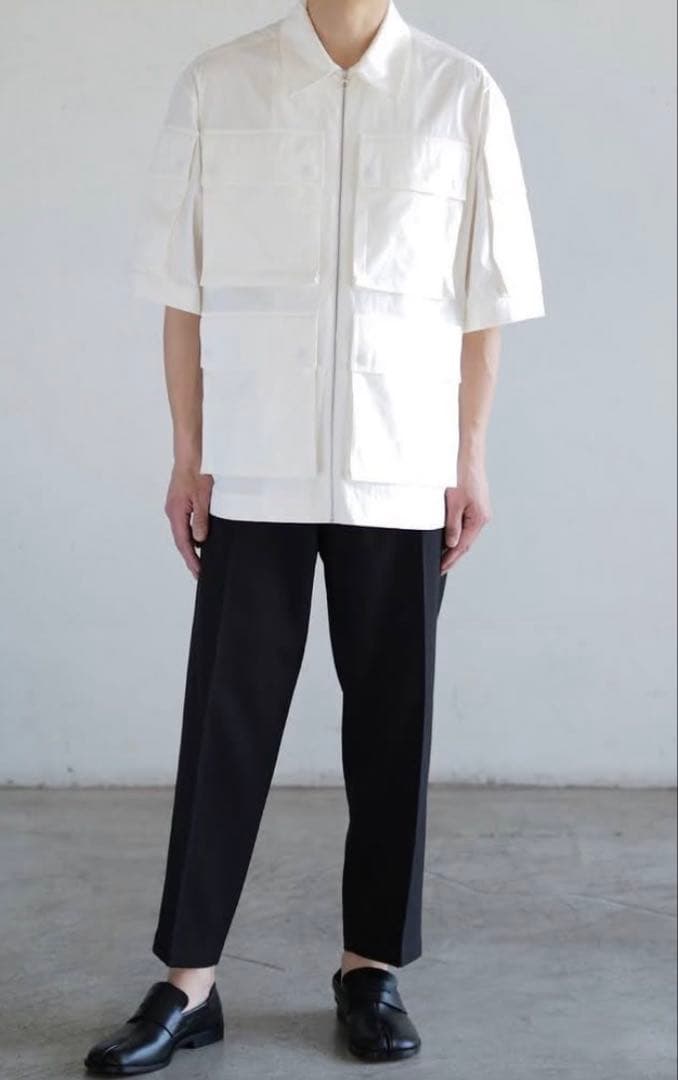 Jil Sander 25ss zip up shirt シャツジャケット - メルカリ