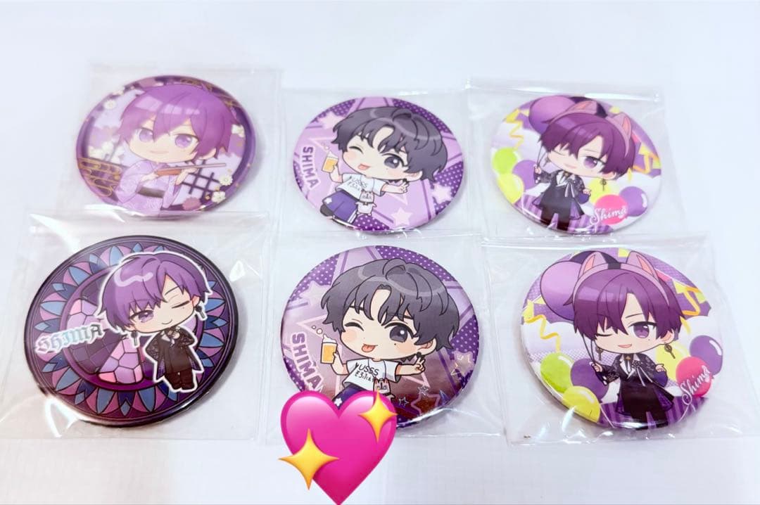 志麻 缶バッジ - メルカリ