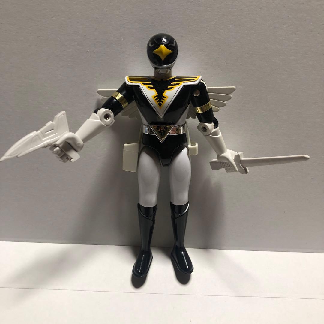 昭和レトロ　鳥人戦隊ジェットマン　ブラックコンドル　超合金　バンダイ　美品