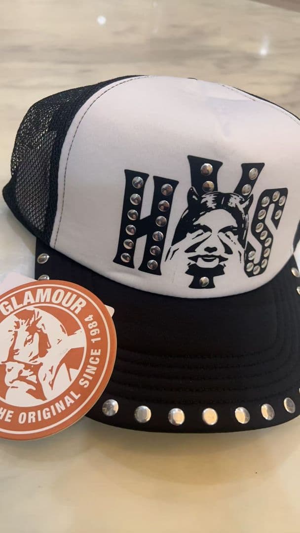 【新品未使用】ヒステリックグラマー　スタッズメッシュキャップ #010