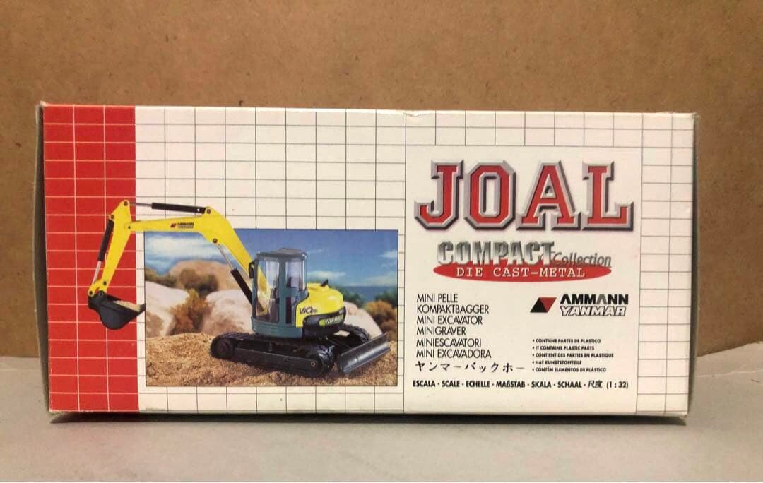 JOAL製YANMAR ヤンマーViO70 ミニショベル1/32国内Ver美品✨ - メルカリ