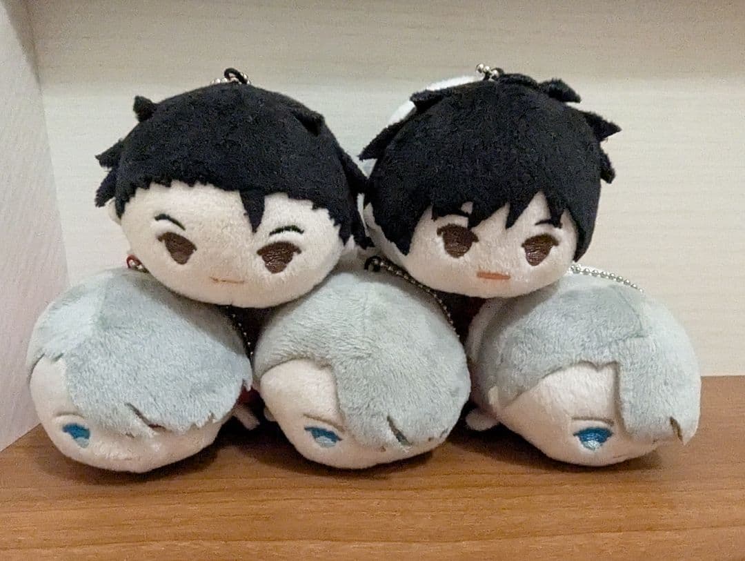 ユーリ!!!on ICE もちもちマスコット 5体 まとめ売り ヴィクトル 勇利