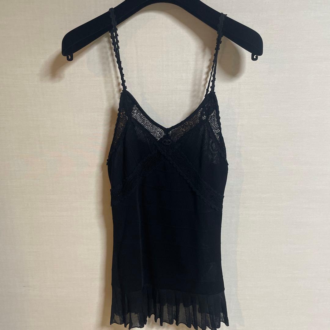vintage CHANEL レース　キャミソール　サイズ34