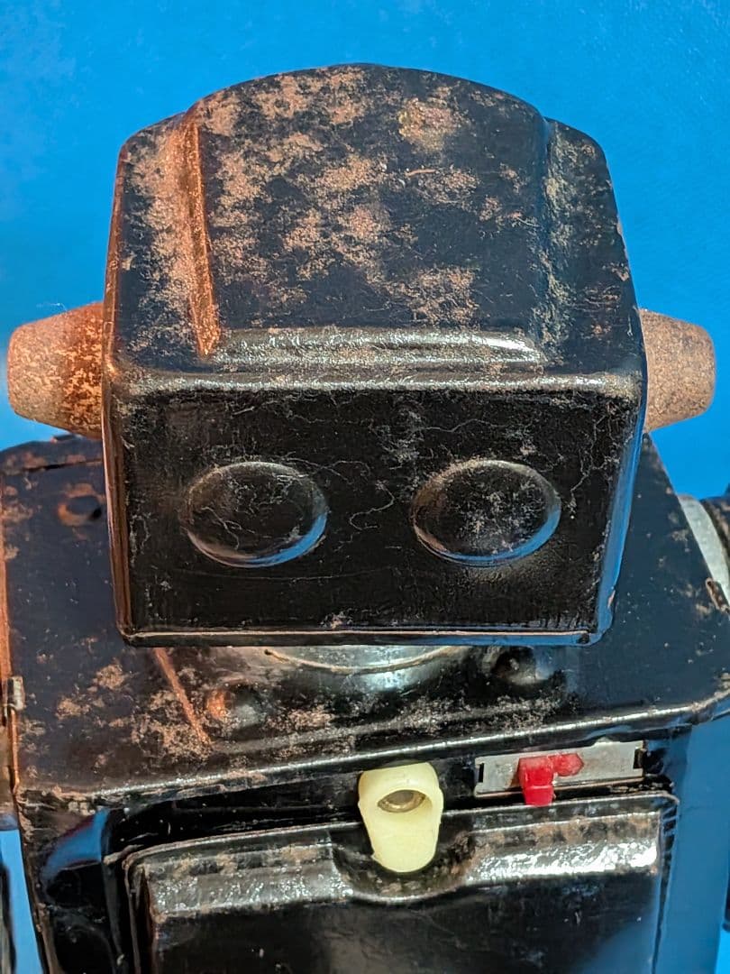 1960年代堀川玩具製「スーパー火星大王」稀少レア不動ブリキ