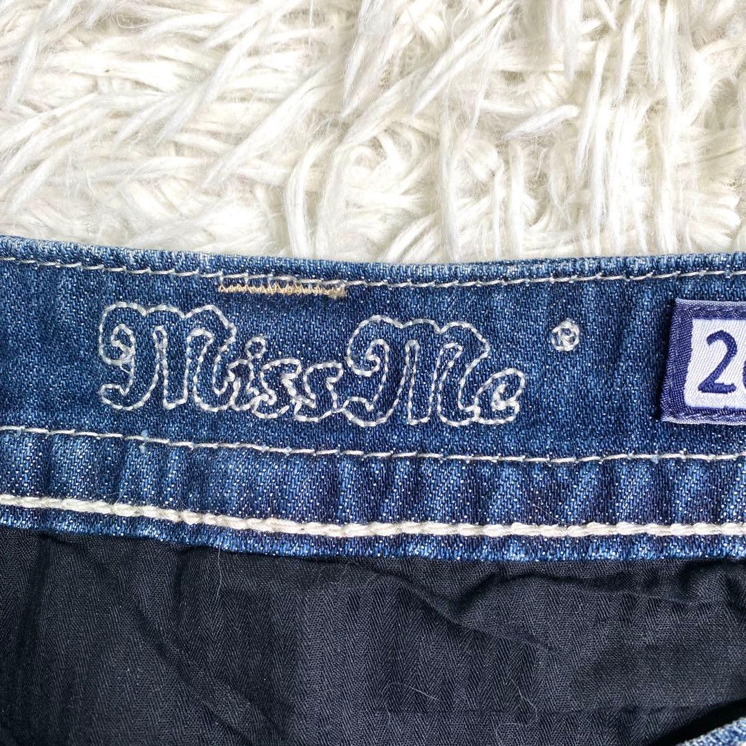 良品✨Miss me デニム フレア スタッズ JP5002 26 ビジュー - メルカリ
