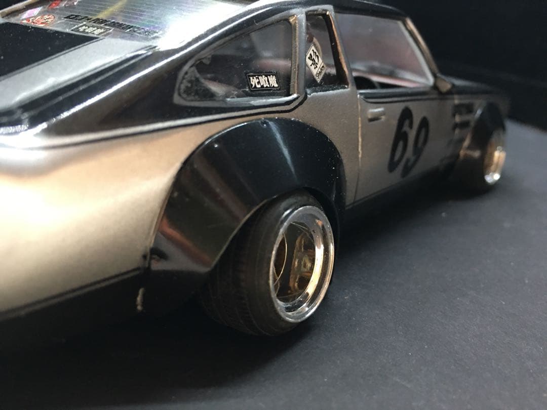 旧車プラモデル完成品コスモAPアオシマ - メルカリ