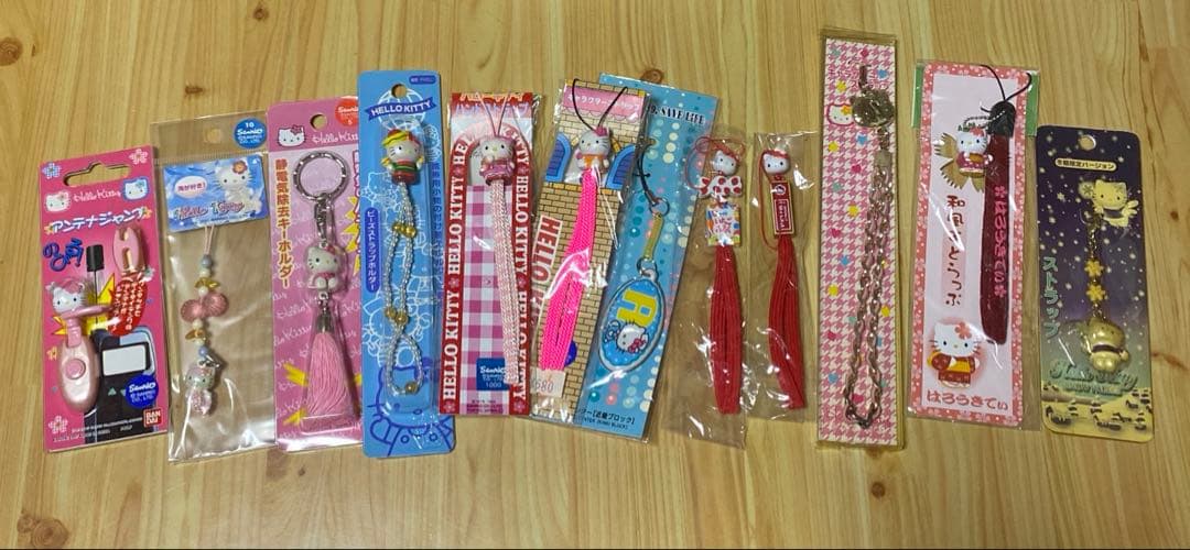 平成 レトロ ハローキティ ストラップ まとめ売り