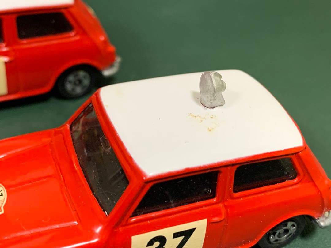 トミカ ミニクーパー トラフィック モンテカルロラリーカー ゼッケン37