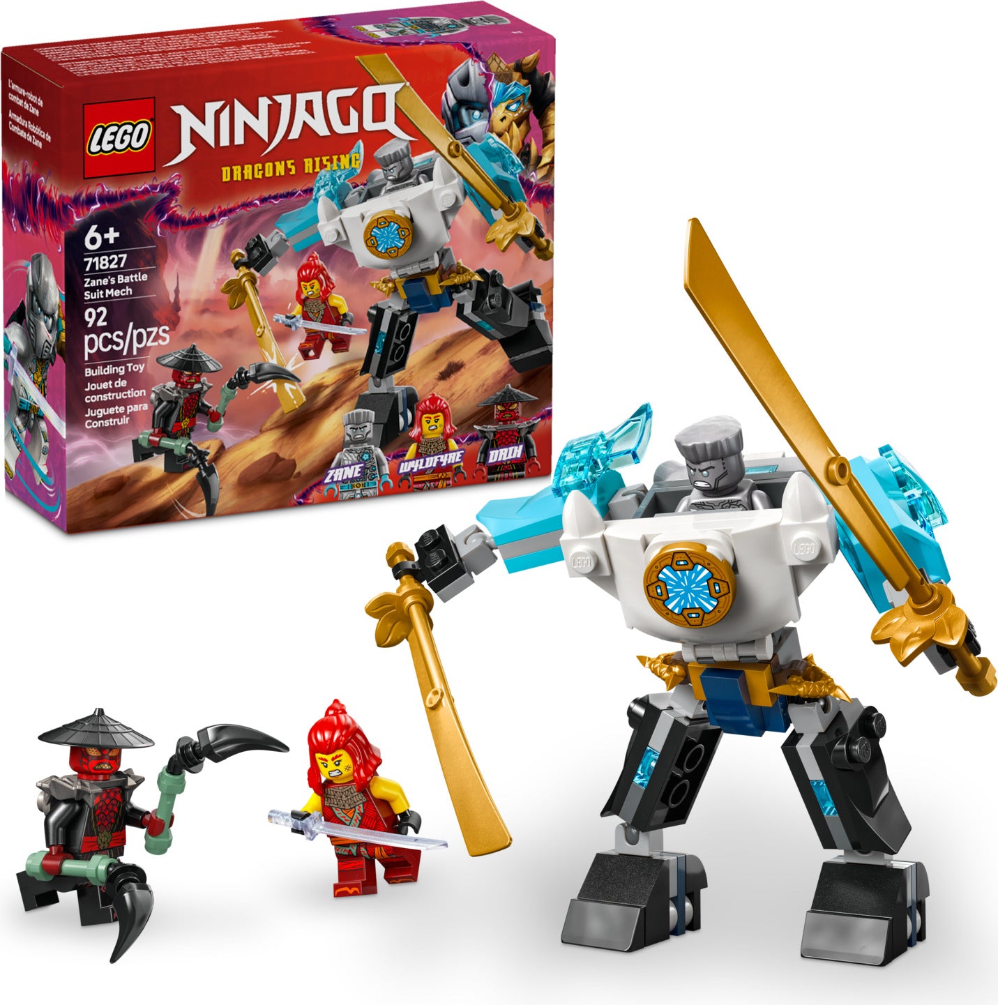 LEGO® Ninjago Zanes Battle Suit Mech – Stevenson's Toys & Games