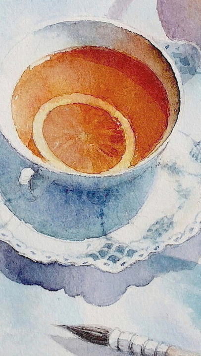 水彩画 テラス 福井良佑の透明水彩ホームページ ～永久の旅と癒しの光